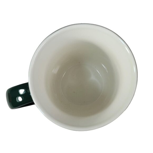 Starbucks Ribbon Swirl Mug Green 10fl oz Mermaid Siren Logo Christmas Tree 2020 - Picture 7 of 10